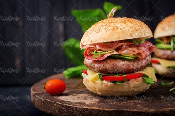 اغذیه فست فود رستوران چیزبرگر