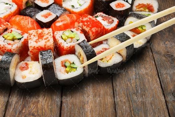 رستوران چینی غذای چینی سوشی