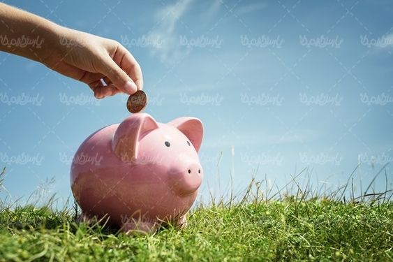 قلک سکه پس انداز سرمایه گذاری بانک