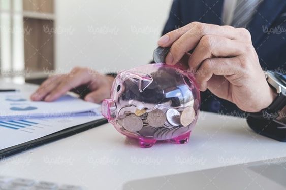 قلک سکه پس انداز سرمایه گذاری بانک