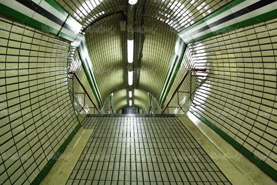 مترو تونل پلکان سازه مهندسی