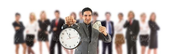 ساعت کوکی  ارزش زمان TIME IS MONEY