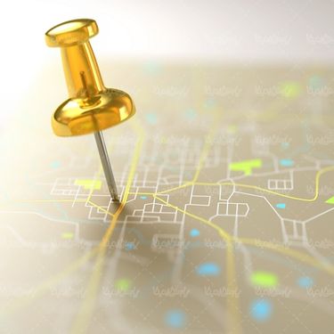 سوزن ته گرد نقشه مکان یابی جی پی اس