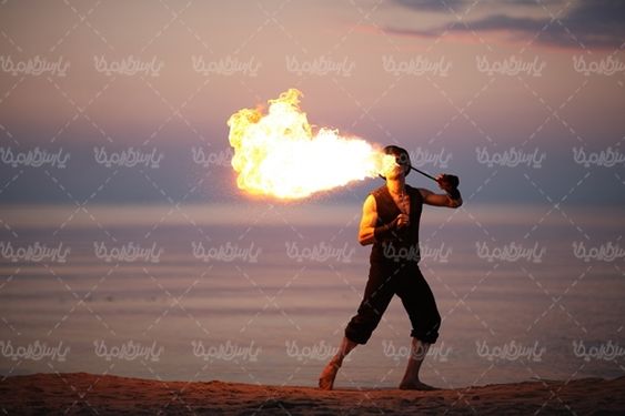 هنر پیشه آتش بازی آتیش بازی