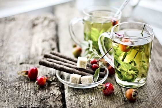 فنجان چای کافی شاپ دمنوش گیاهی