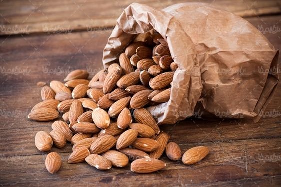بادام درختی آجیل فروشی خشکبار