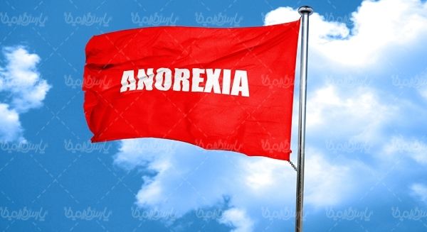anorexia پزشکی پرچم آسمان آبی