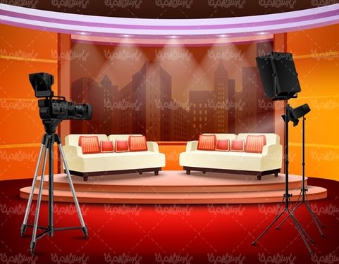 استدیو ضبط دوربین فیلمبرداری