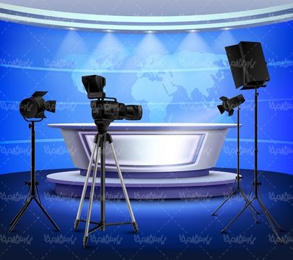 استدیو ضبط دوربین فیلمبرداری