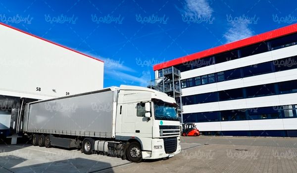 باربری تریلی حمل بار ترانزیت