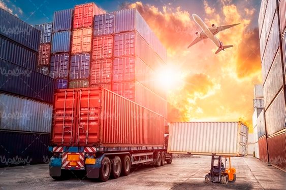 باربری تریلی حمل بار ترانزیت