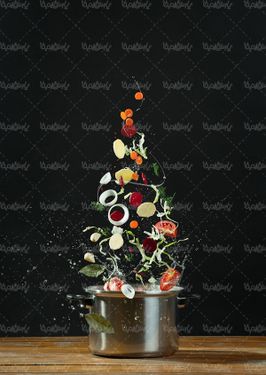رستوران تهیه غذا آشپزخانه قابلمه آشپزی