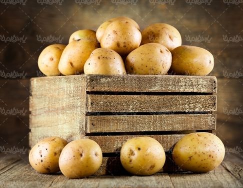 سیب زمینی میوه فروشی سوپر میوه