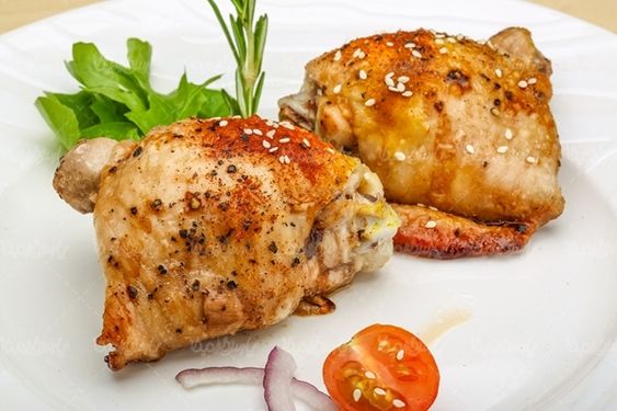 مرغ سرخ شده رستوران غذای آماده