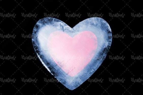 قلب یخی عشق دوست داشتن love