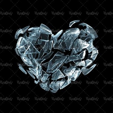 قلب یخی عشق دوست داشتن love
