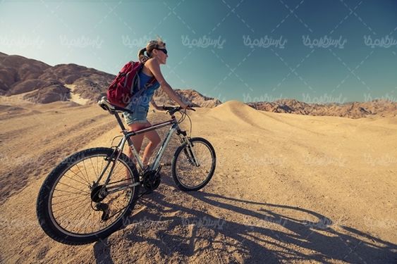 دوچرخه سوار کوه کوهستان