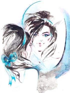 Cosmetics سالن آرایش چهره زن