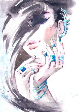 Cosmetics سالن آرایش چهره زن