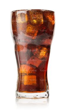 نوشابه گاز دار لیوان نوشابه یخ