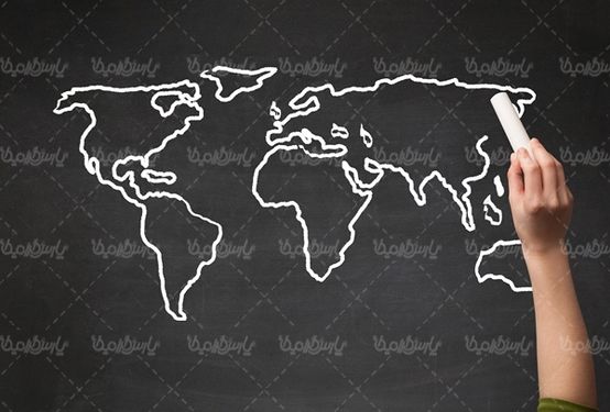 نقشه جهان نقشه دنیا