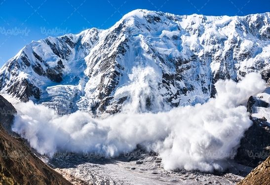کوهستان برف زمستان