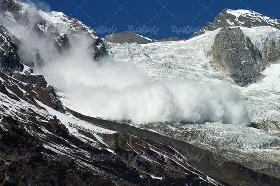 کوهستان برف زمستان