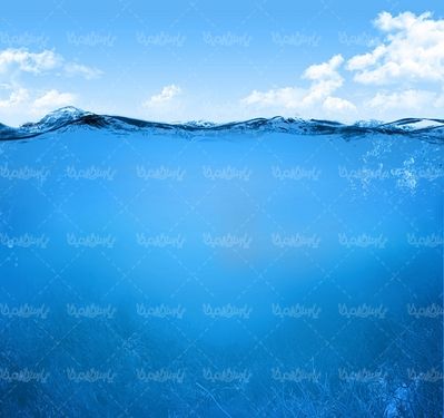 آب زلال آسمان آبی آسمان مجازی
