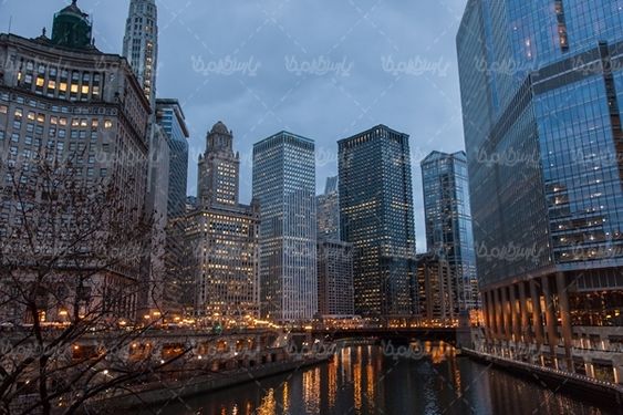 شهر ساختمان آپارتمان مجتمع برج رودخانه