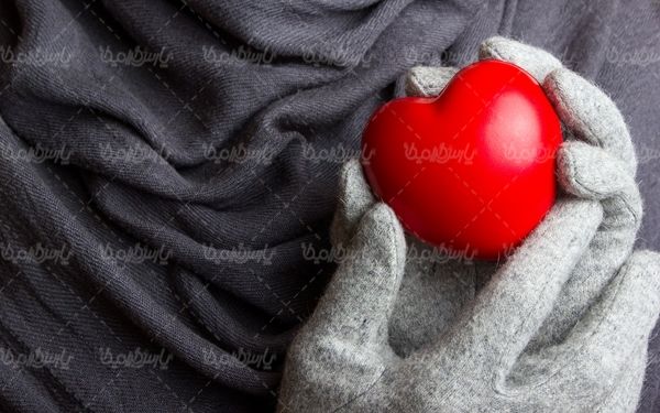 دستکش  بافت لباس گرم