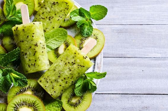 بستنی چوبی بستنی میوه ای