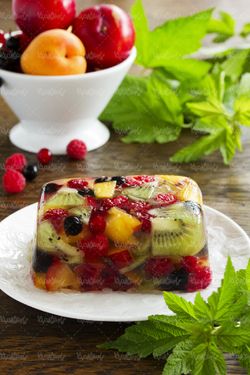 ژله ای میوه ای
