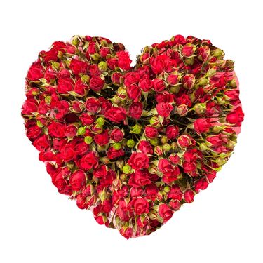 دسته گل قلبی