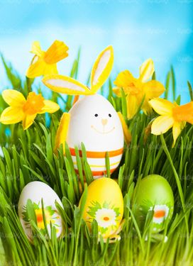 Colored egg