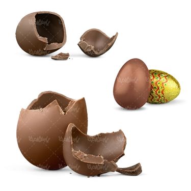 تخم مرغ شکلاتی