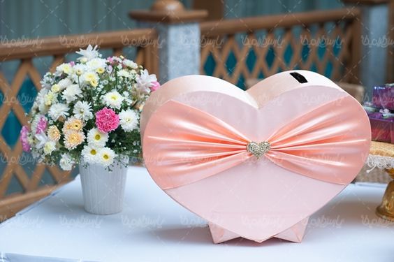 جعبه هدیه ای قلبی