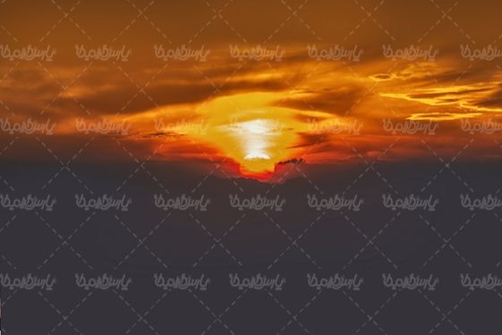 چشم انداز غروب آفتاب