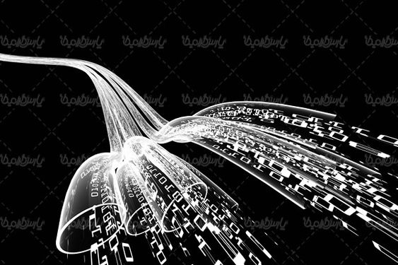 موج انتزاعی دیجیتال