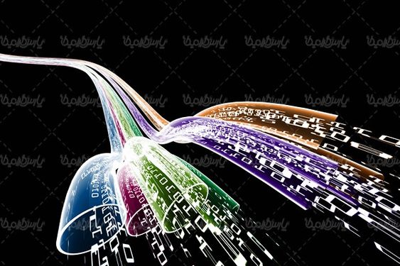 موج انتزاعی دیجیتال
