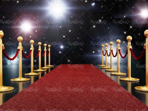 فرش قرمز