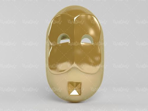 Golden mask