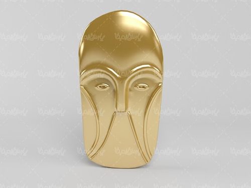 Golden mask