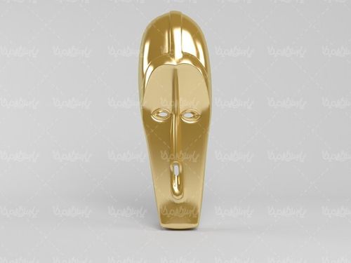 Golden mask