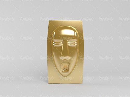 Golden mask
