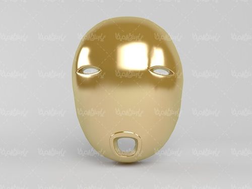Golden mask
