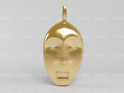Golden mask