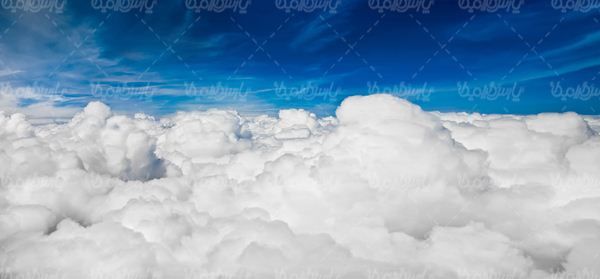 منظره بالای ابرها