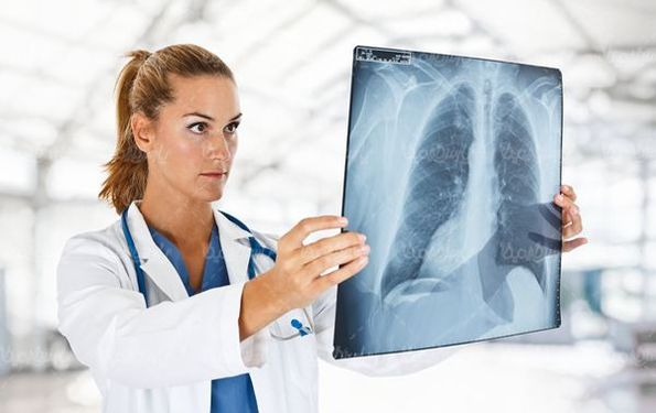 عکس گرافی بدن بیمار