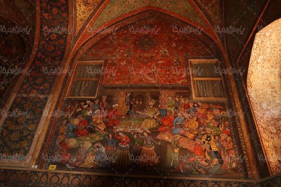 نقاشی کاخ چهل ستون