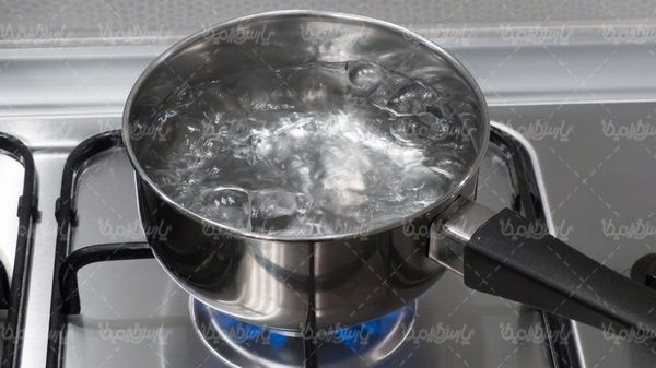 Boiling water